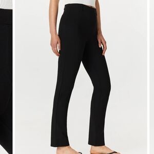 Quince Ultra-Stretch Ponte Straight Leg Pants